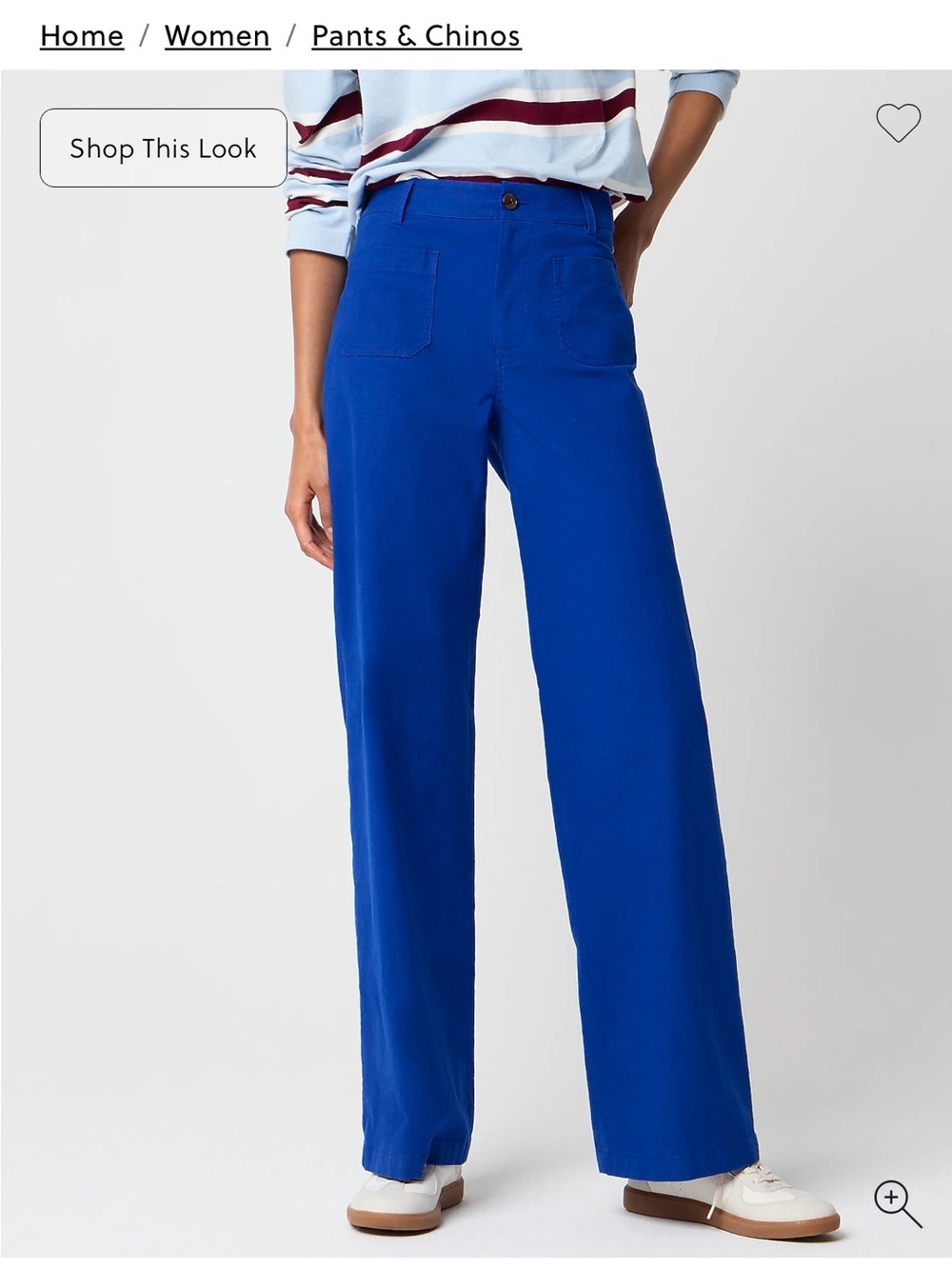 Petite Lizzie Wide-leg Pant